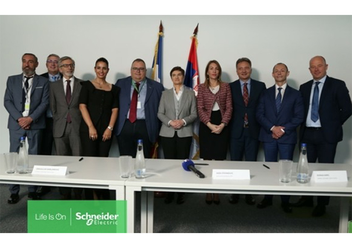 foto noticia Schneider Electric se encargará de la modernización y automatización de toda la red de distribución eléctrica de Media Tensión de Serbia.
